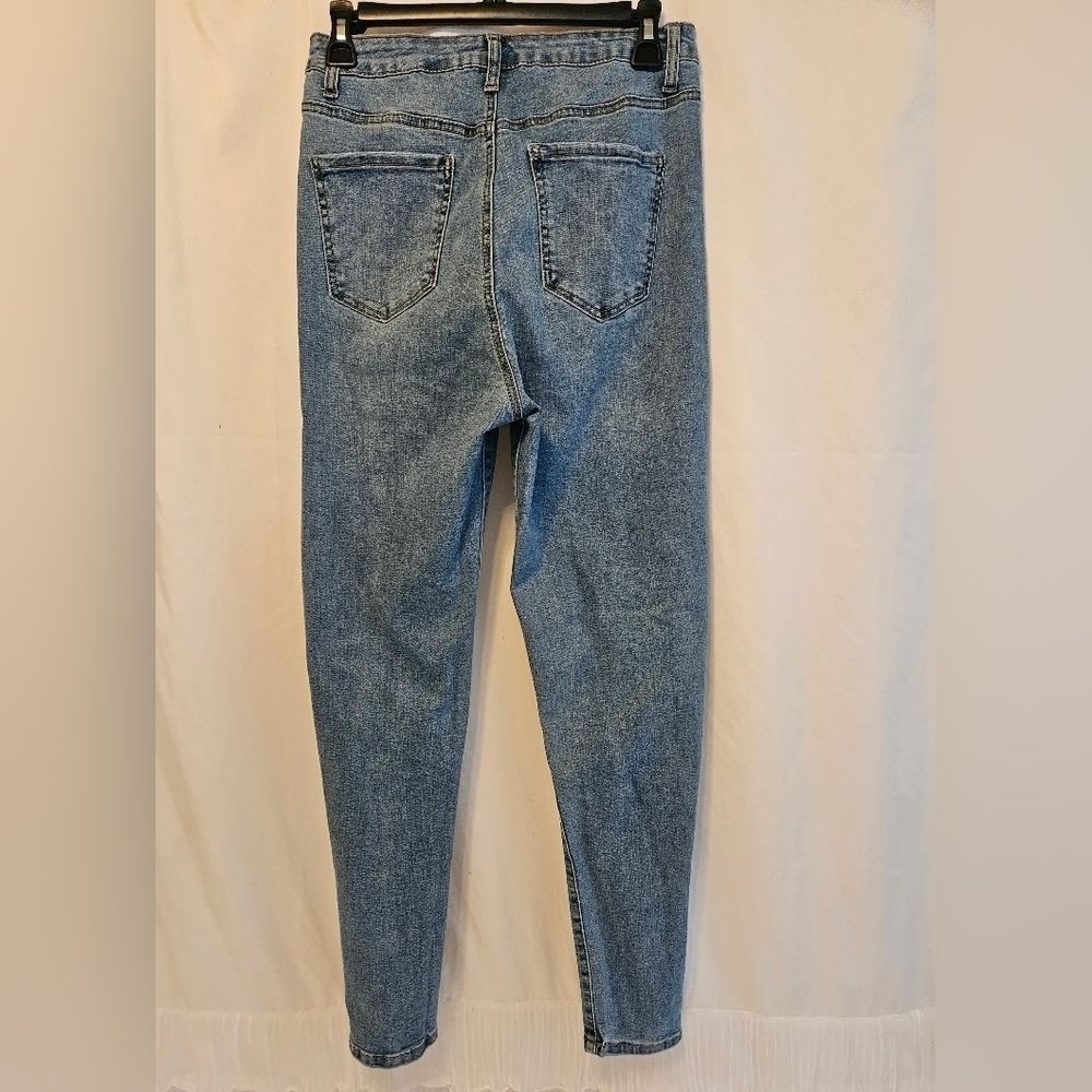 Forever 21 skinny Jean size 30 women jeans boyfriend blue jeans streetwear retro - Picture 6 of 16